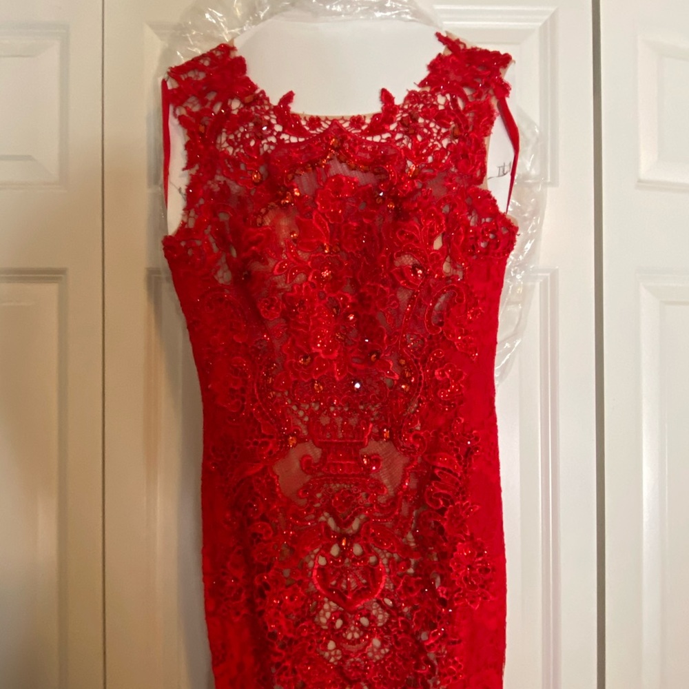 PERFECT Virgo Boutique Beaded Prom/Pageant/MARDI GRAS Ball/NEW YEARS Gown